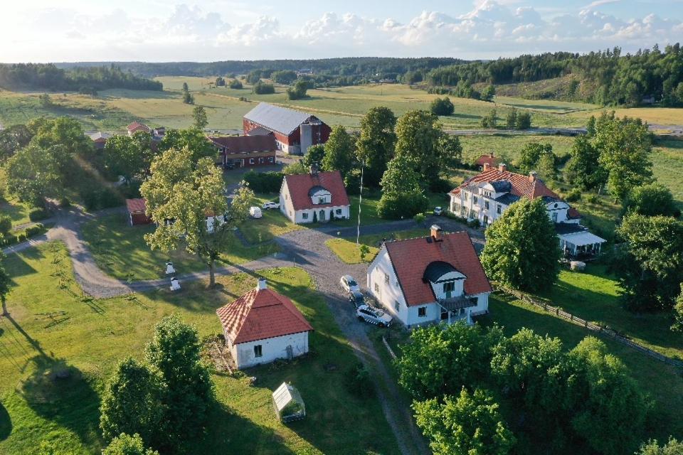 Вилла Oestra Flygeln Grinda Saeteri Malmkoping Экстерьер фото